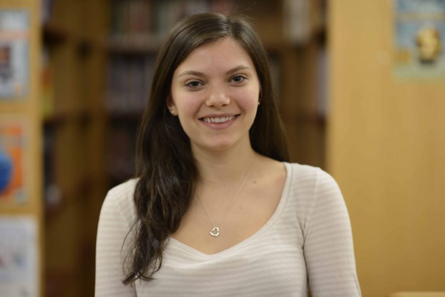 Juliette Klitz ‘17 is an NHS member who participated in the new Alumni Mentorship Program.
