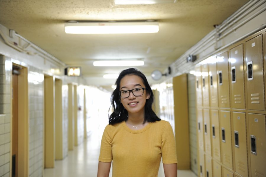 Karen Yeung ’18 interned with around seventy other high school students, mostly from Bronx Science, Stuyvesant, or Brooklyn Tech.