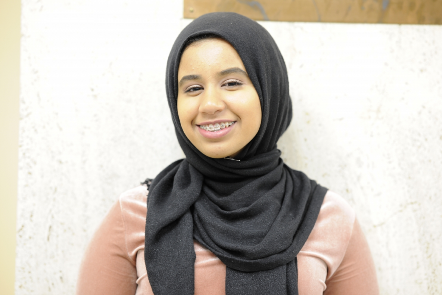  Rajaa Elhassan ’19, president of the Muslim Student Association, gives her opinion on the new Barbie.