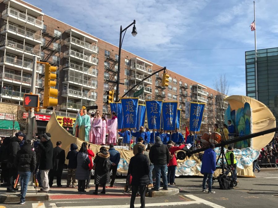 The Lunar New Year parade in Flushing, Queens on February 17, 2018.