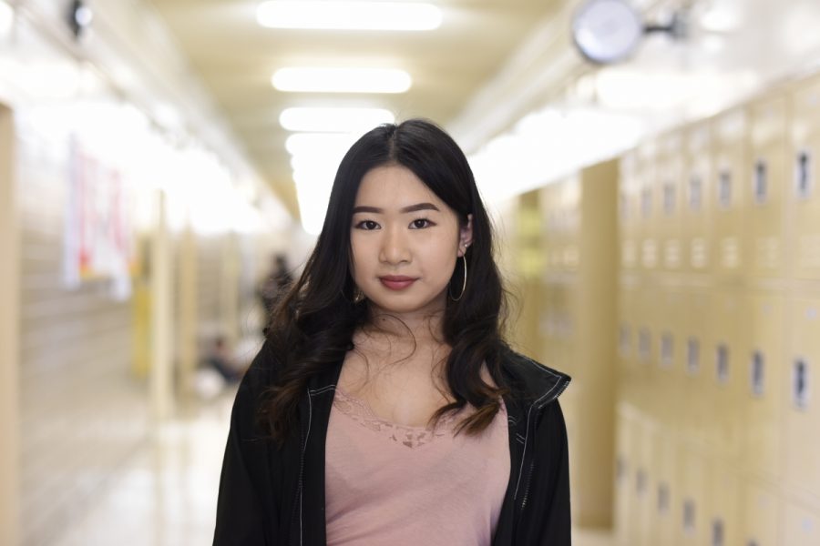 Susan Wang 20 has developed a love of sports through managing the Boys Varsity Lacrosse Team.