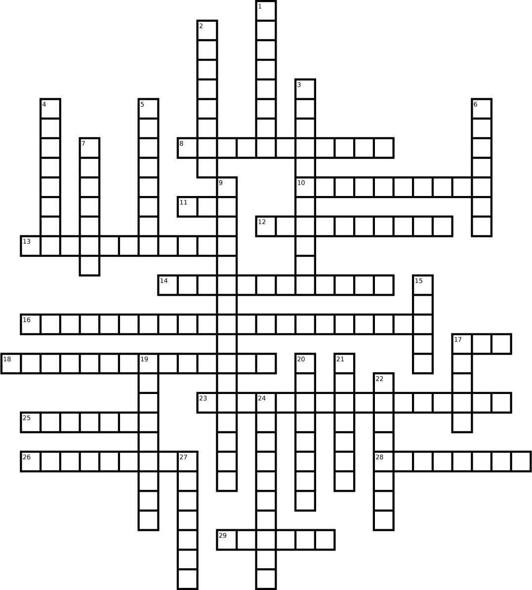 The Spring Crossword: Food The Science Survey