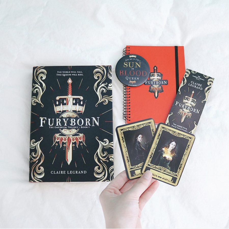 Furyborn+swag+was+given+out+at+Claire+Legrands+book+signing+event.