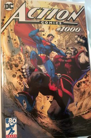 The Jim Lee Variant for Action Comics #1000.