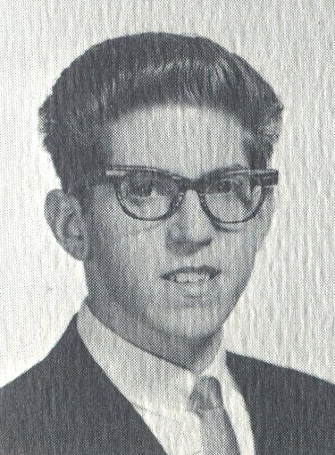 The senior portrait of Michael Greenstein ’66 as seen on the 1966 Bronx Science yearbook.