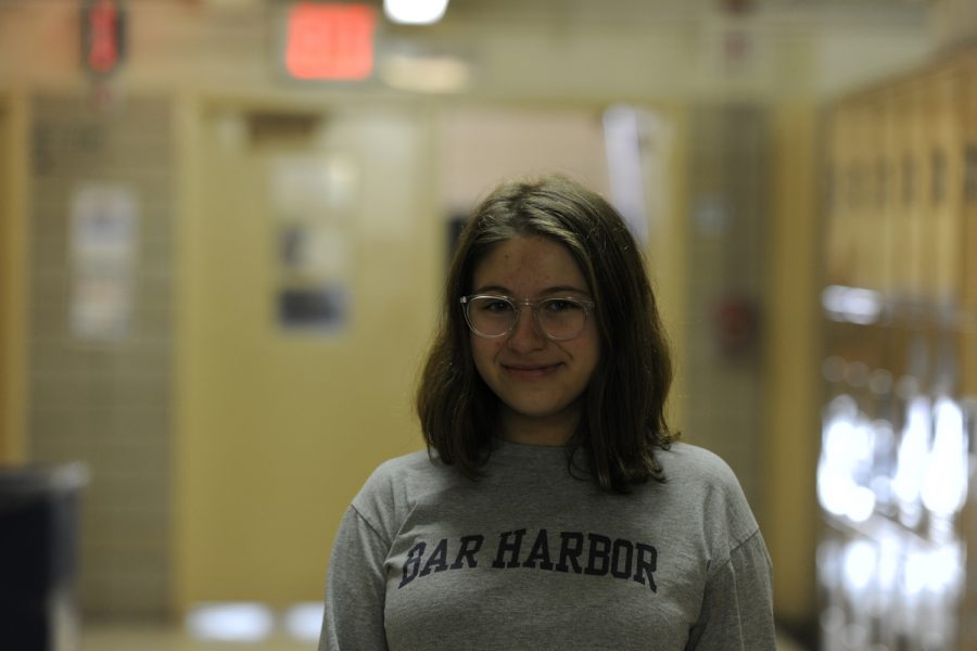 Stephanie Gallent ’20 is among the leaders of Bronx Science’s green 
movement.