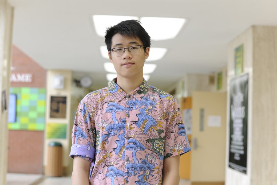 Daniel Ng ’19 encourages students to become politically active.