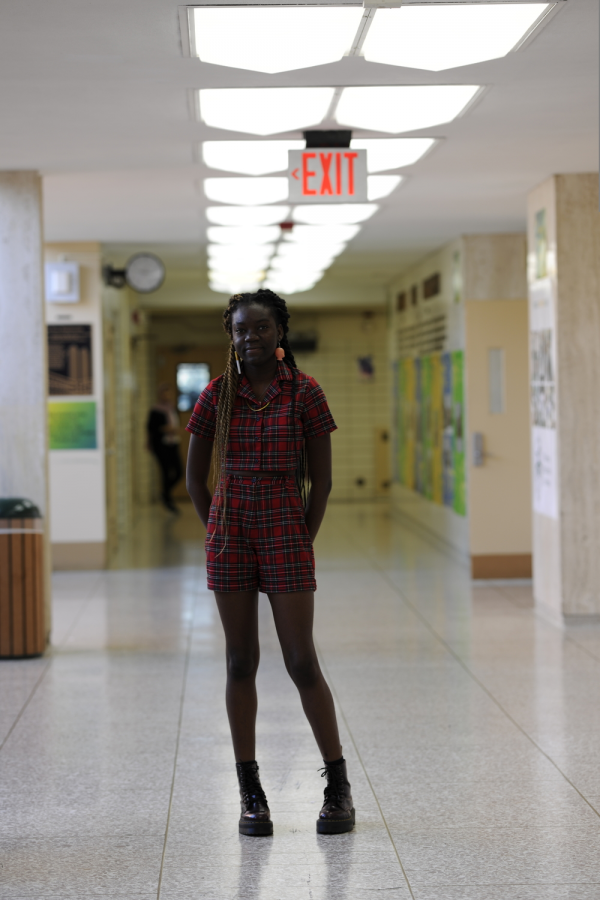 Some students use their style to convey their mood and confidence. “I am my own style icon because I don’t see a lot of people dressing like me,” said Akunna Njoku ’21