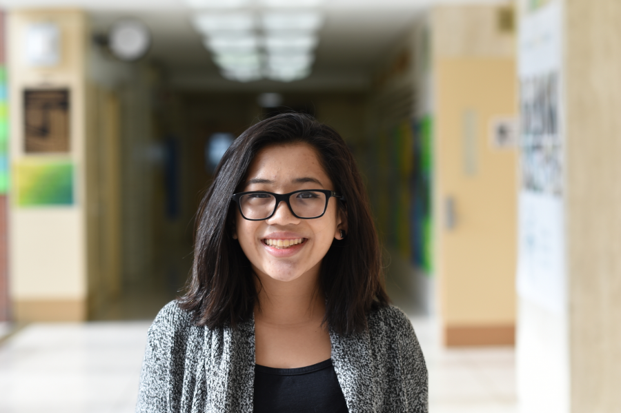 Reese Villazor ’21 enjoys listening to music without lyrics in order to focus on her schoolwork.
