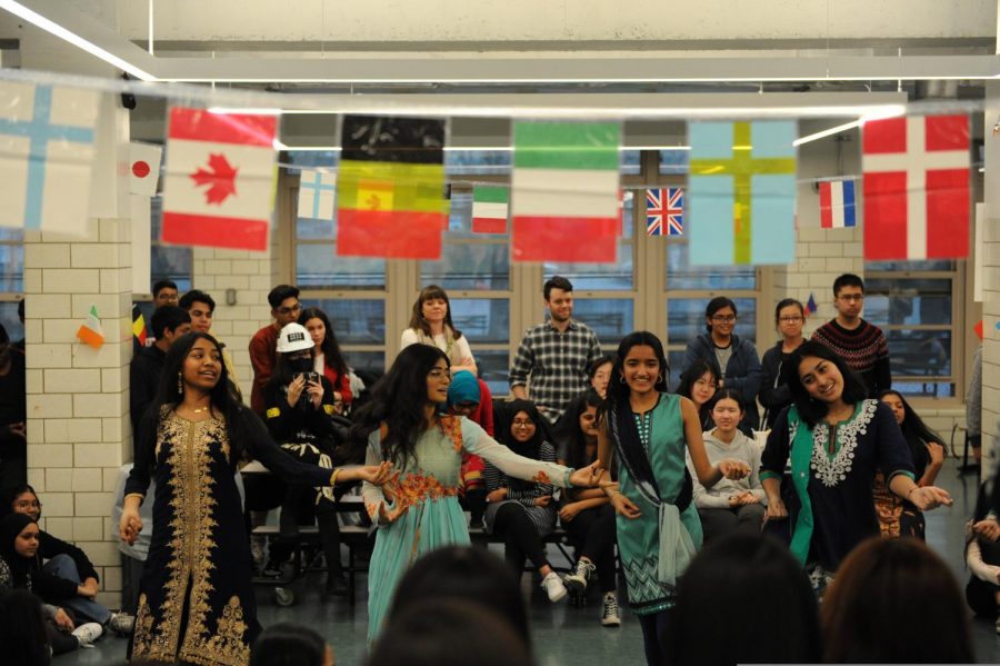 A group of juniors grab the audience’s attention when they perform a Bollywood inspired dance!