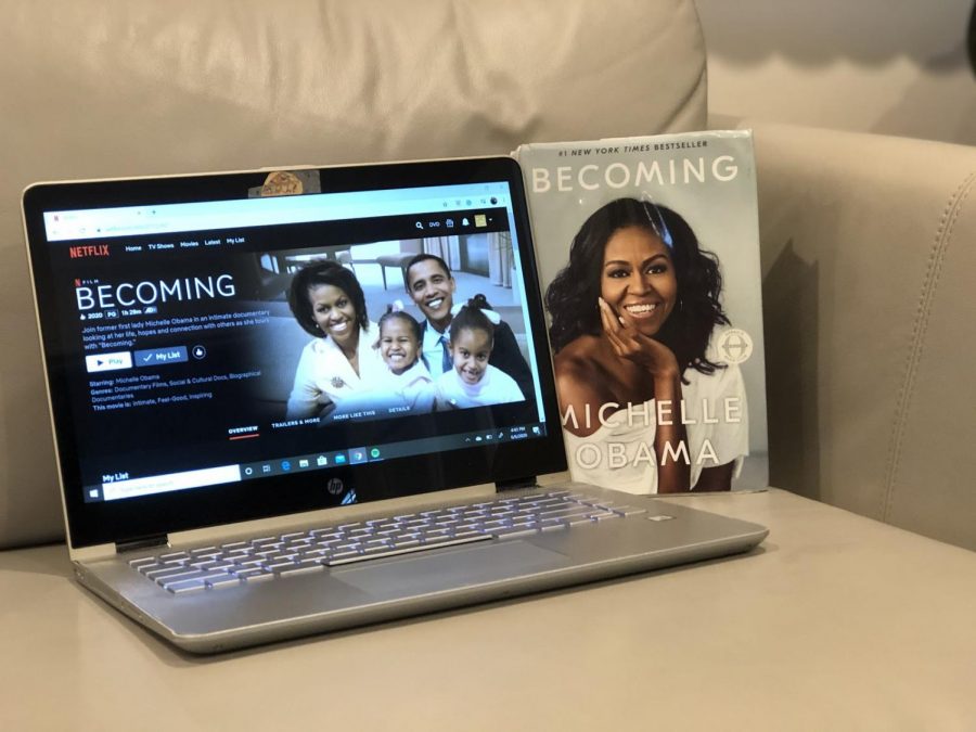 Michelle Obama’s 34-city book tour for her memoir ‘Becoming’ is featured in her documentary.