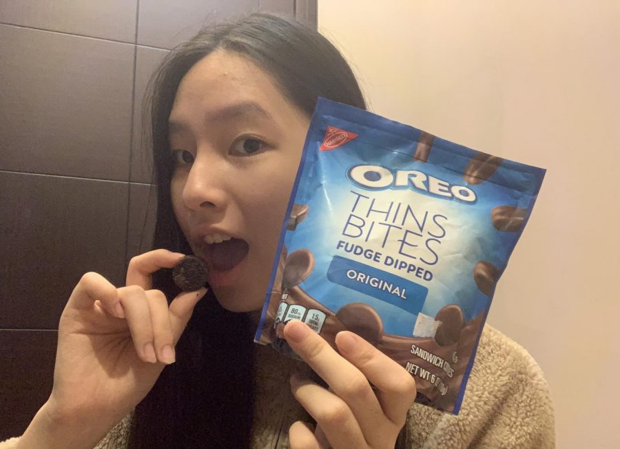 Asuka Koda ’23 eats unique variations of Oreo flavors in order to match her diverse interests in her daily activities. 