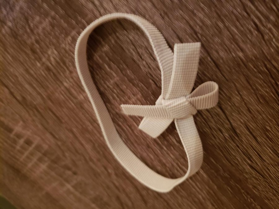 White bracelets are worn by Belarussian protestors so that they can identify each other. “A lot of Tikhanovskaya voters are wearing white ribbons on their wrists, so that we as observers can see the estimated number of them.”