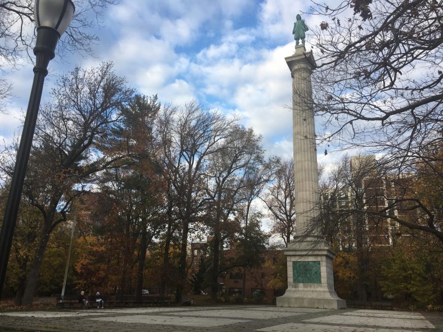 “[Henry Hudson Monument has] a fluted Doric column standing upon a cubical plinth relieved with appropriate moldings. Not only is it one of the known landmarks in New York City, but it is probably the most impressive memorial to Hudson anywhere,” wrote Reverend William A. Tieck in the book Riverdale, Kingsbridge, Spuyten Duyvil.