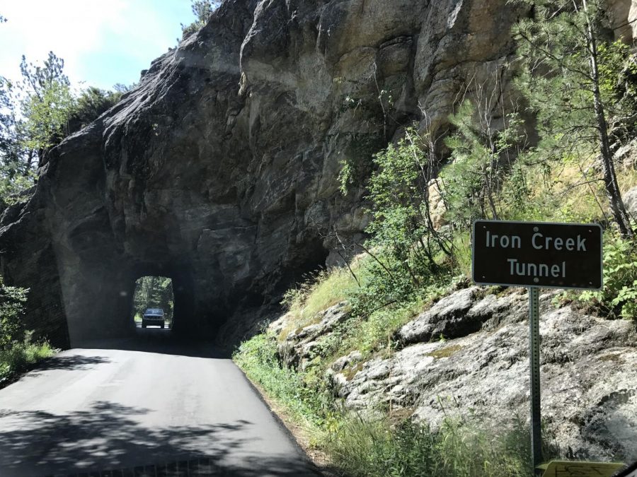 Marbid was exposed to hiking through the annual cross-country trips her family would take. This is the Iron Creek Tunnel. 