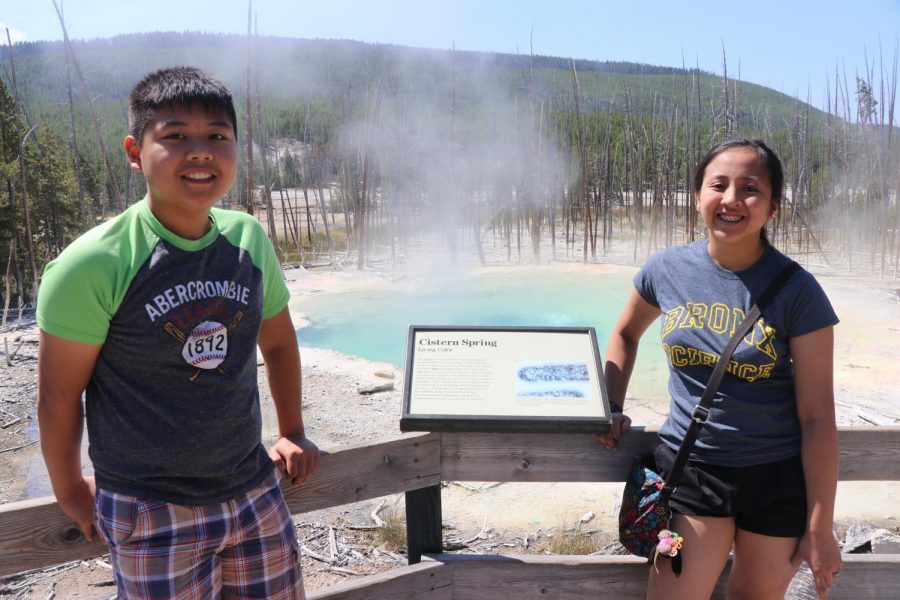 This one is actually from our first Road Trip when we visited Yellowstone Park. Most people would think of Old Faithful when it comes to Yellowstone, but the hot springs are a sight to behold, said Marbid.