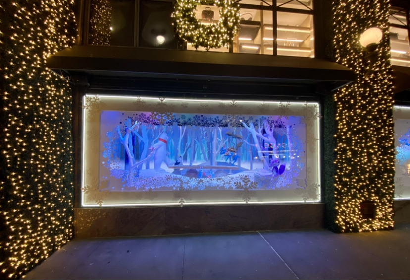 NYC Holiday Windows Tournament Round Two: Bergdorf Goodman vs. Louis Vuitton