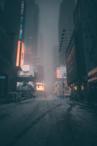 In a few weeks time, Times Square could become a snowy ghost-town. New York City will be filled with masses of people trekking through snow and sleet to get to where they need to be. 