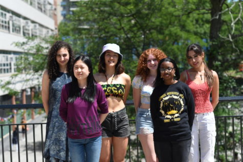 Five Copy Chiefs and one Editor-in-Chief of The Science Survey, who wrote this column, pose for a photo. From left to right, top to bottom are Maggie Schneider 22, Josephine Kinlan 22, Alexandra Zwiebel 22, Ellora Klein 22, Nicole Zhou 23 and Aissata Barry 22 (Not pictured: Otho Valentino Sella 23).