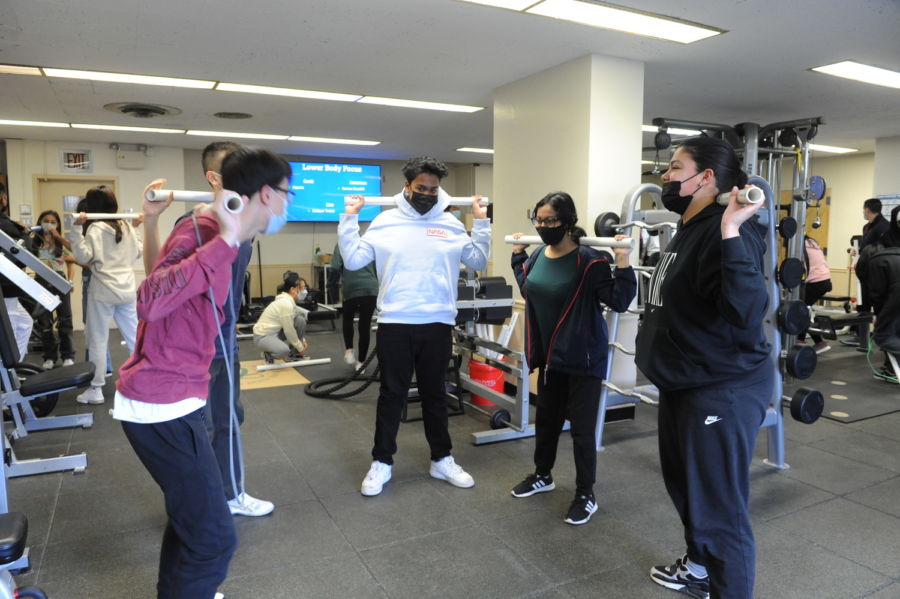“Exercising is a great activity for everyone and its not too late to start. A little goes a long way … Exercising should be something everyone incorporates into their daily routine because it really does help with various facets of ones life.” said Jessica Chen ’24.