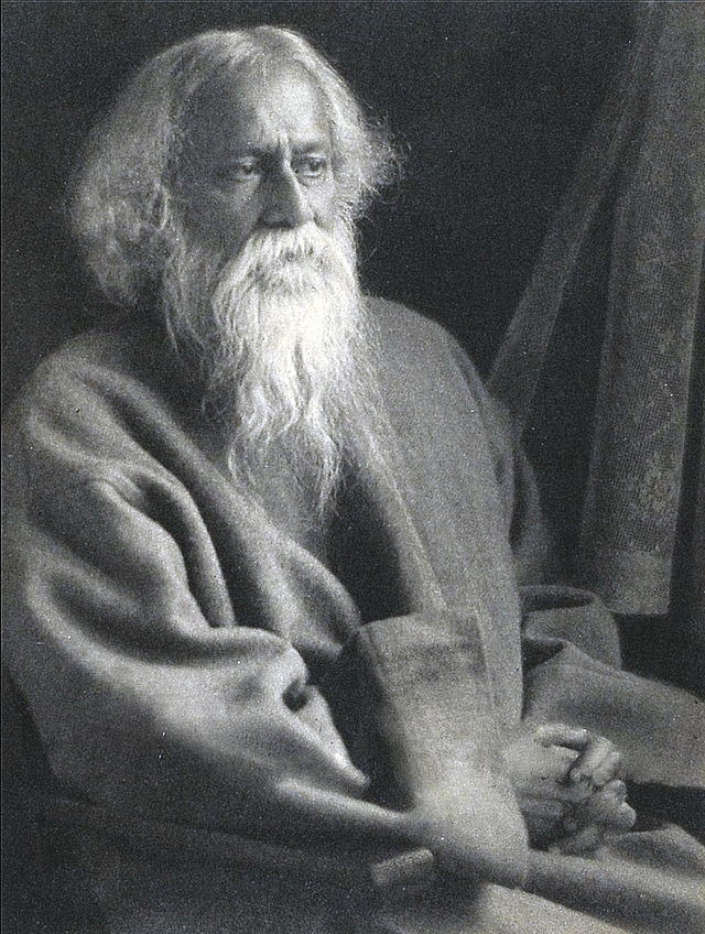 Here+is+a+classic+portrait+of+Rabindranath+Tagore%2C+taken+four+months+before+his+death+on+August+7th%2C+1941.