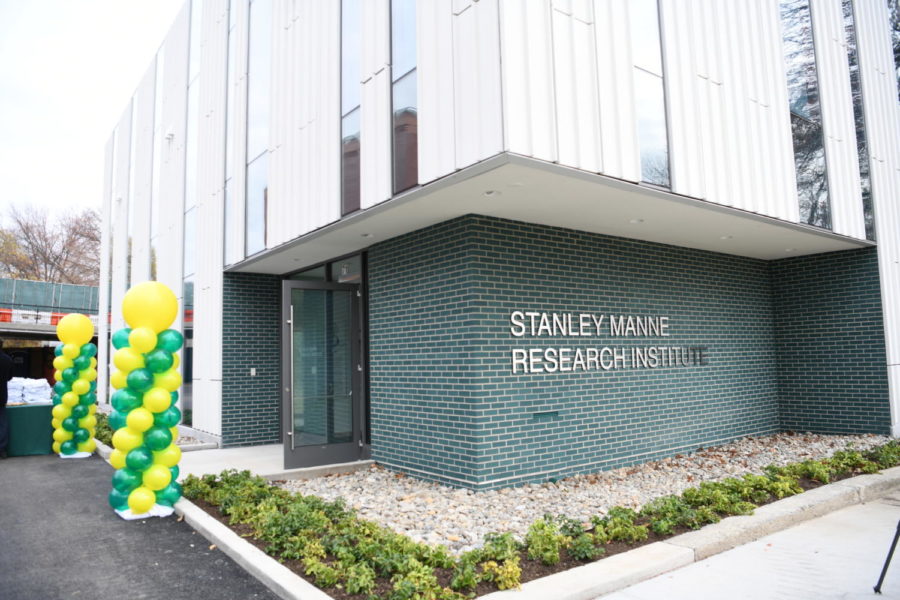 Here is the new the new Stanley Manne ’52 Research Institute.