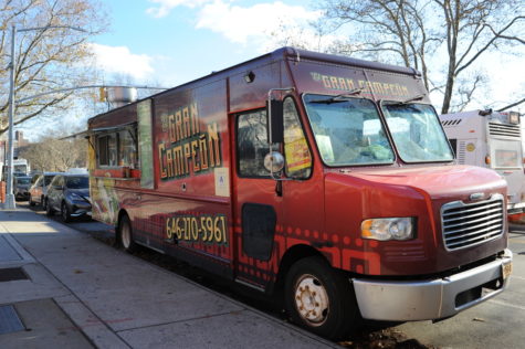 Jay’s food truck, El Gran Campeón, is parked for its 13th consecutive year ready to feed the hungry stomachs of Bronx Science students.