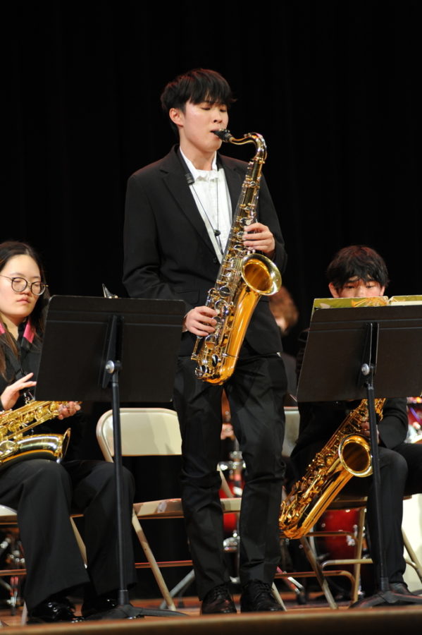Jazz Band has a four-man Alto Saxophone section