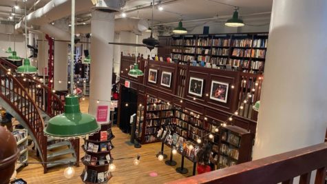 The Housing Works bookshop’s physical space is stunning, and it helps to create a welcoming atmosphere for everyone who passes through.