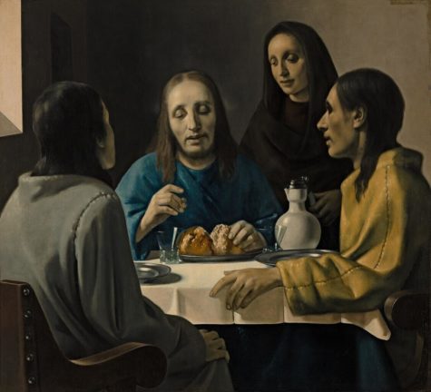 “The Supper at Emmaus” is one of Han van Meegeren’s greatest forgeries of Johannes Vermeer’s work. It was only after Han van Meegeren admitted that he painted this painting that the forgery was discovered. 