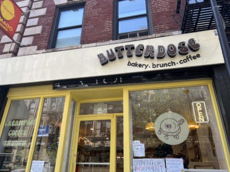 The first cafe I visited was Butterdose on 13th Street in Manhattan.
