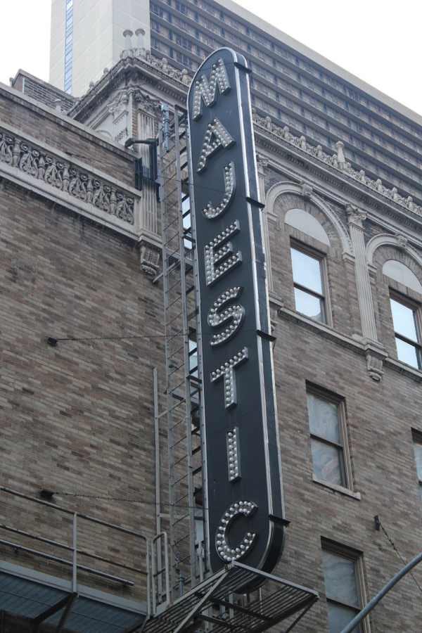 Broadway’s Phantom of the Opera has been performed at the Majestic Theater since 1988.