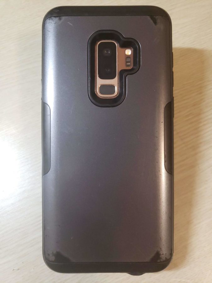 My most treasured possession, the camera that has stayed with me since the beginning and has taken thousands of photos, of both the tilted, shaky ones and the well-positioned, focused ones. It is a Samsung Galaxy S9+ phone with decent camera quality. 
