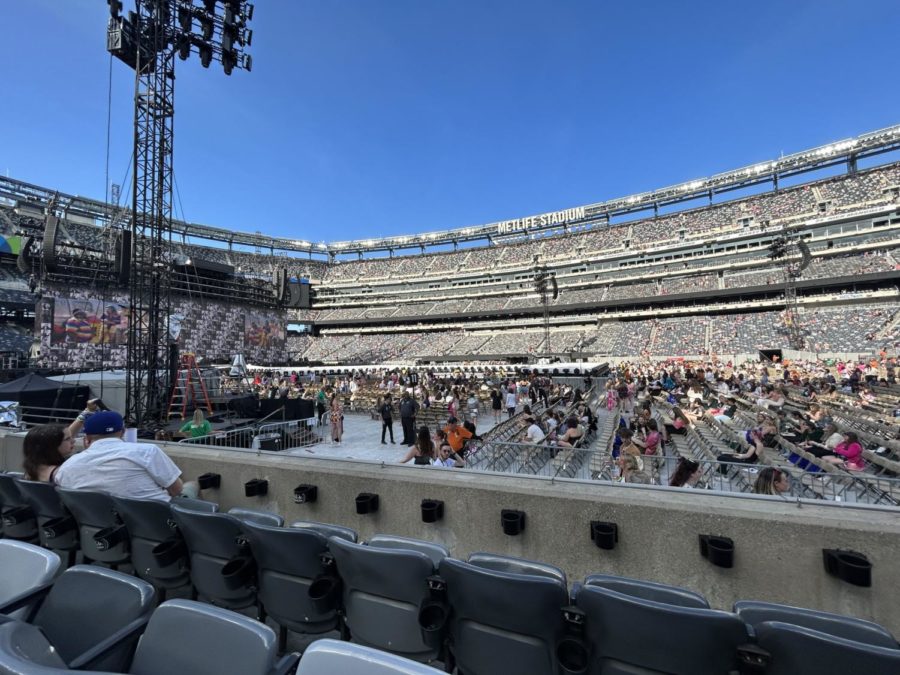 My lower bowl view from Metlife Stadium