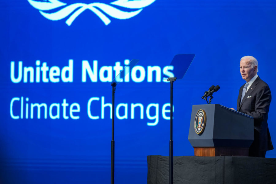 In+2022%2C+President+Biden+attended+the+Climate+Conference+in+Egypt%2C+highlighting+his+devoted+interest+in+addressing+the+climate+crisis%2C+along+with+his+efforts+to+create+a+cleaner%2C+greener+planet+by+working+with+other+countries.+%28Photo+Credit%3A+White+House%2C+Public+domain%2C+via+Wikimedia+Commons%29
