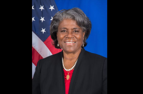 Ambassador Thomas-Greenfield “reinforces President Biden’s commitment to restore and expand American leadership on the global stage,” as noted by U.S. Secretary of State Antony Blinken.