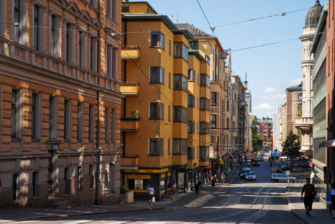 Here are the streets of Helsinki, Finland, in Northern Europe. (Photo Credit: Mstyslav Chernov, CC BY-SA 3.0 , via Wikimedia Commons)