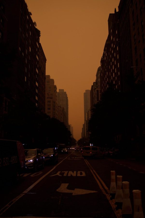 Smoke-filled+skies+on+Wednesday%2C+June+7th%2C+2023%2C+forced+New+Yorkers+to+look+at+climate+change+head+on.+