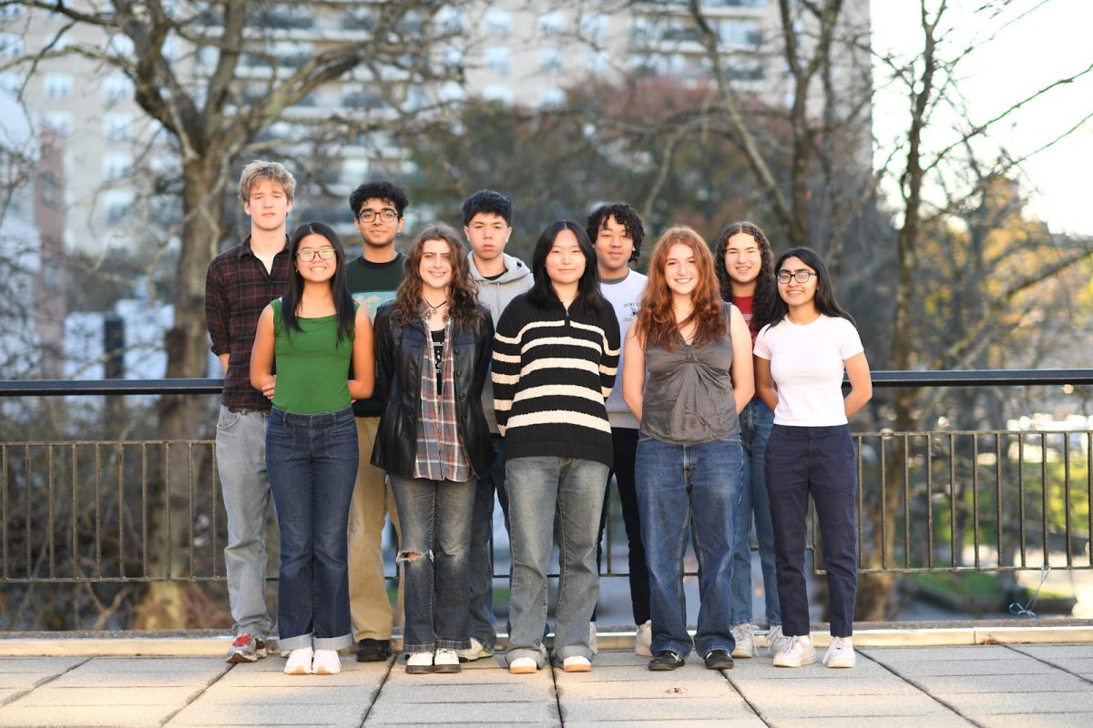 Above are the Period 2 Editors-in-Chief, Copy Chiefs, and Advisory Editors for ‘The Science Survey.’ In the back row from left to right are Griffin Weiss ’24, Aaqib Gondal ’24, Oliver Whelan ’24, Nicholas Anderson ’25, Kate Hankin ’24. In the front row from left to right are Jacey Mok ’24, Sophia Markens ’24, Katherine Han ’24, Liza Greenberg ’25, and Lara Adamjee ’25.


