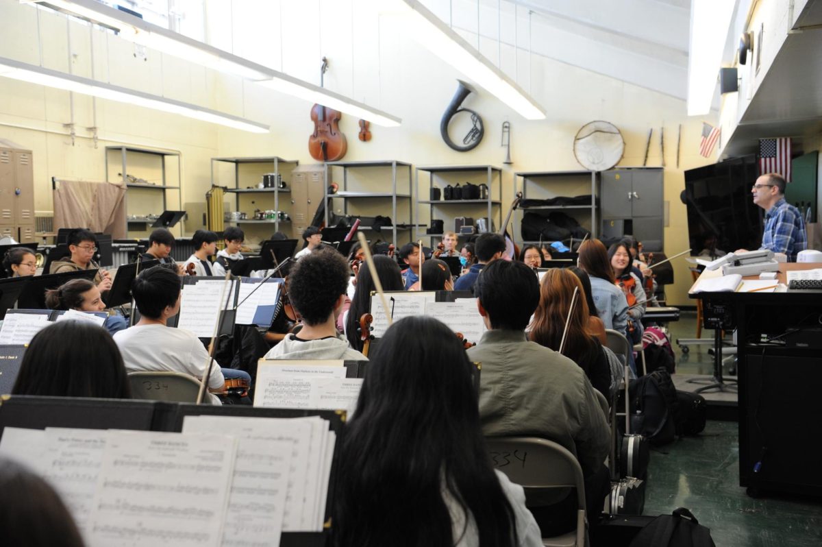 Pictured above is the Bronx Science Orchestra, taught by Mr. DeSilva. They are known for their renditions of famous works in classical music such as the Nutcracker and In the Hall of the Mountain King.