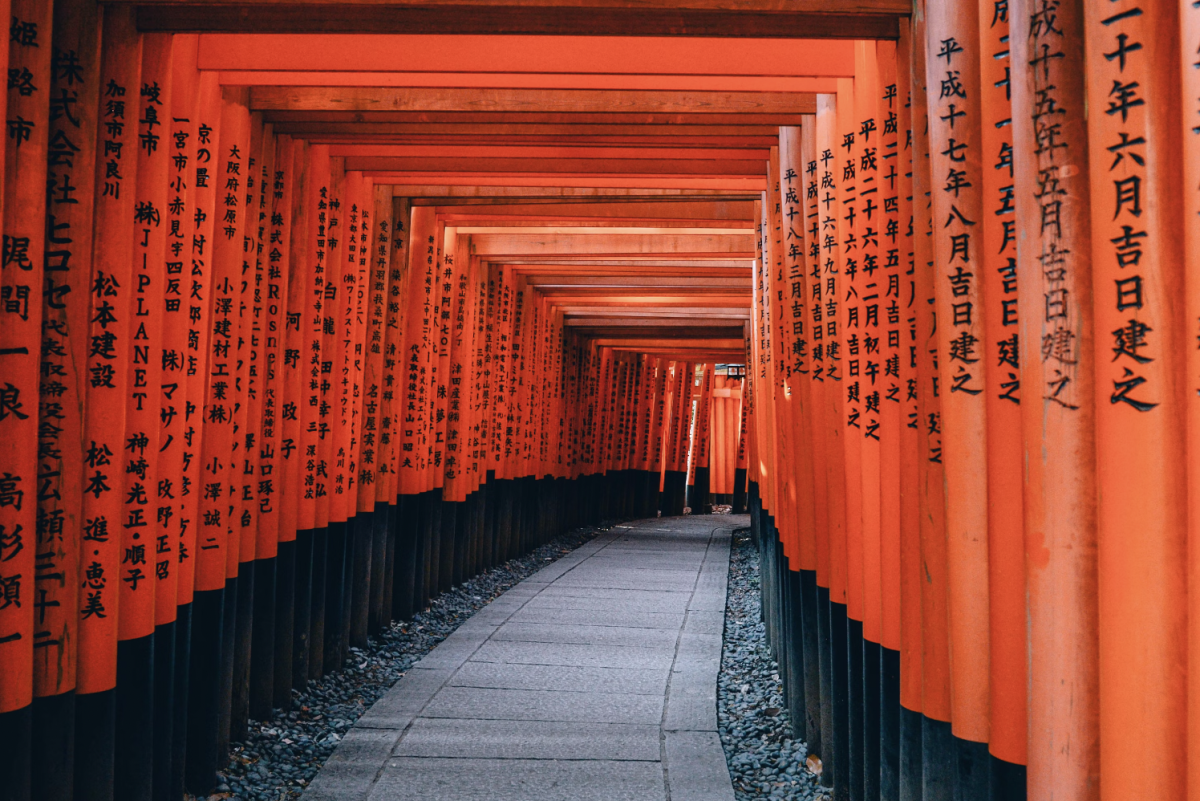 Pictured+is+the+Fushimi+Inari+Trail%2C+in+Kyoto%2C+Japan.+As+Japan+tackles+its+pressing+demographic+issues%2C+the+world+watches+and+learns%2C+recognizing+the+global+implications+of+the+nations+strategies+to+manage+an+aging+and+shrinking+population.+%28Photo+Credit%3A+Lin+Mei+%2F+Unsplash%29