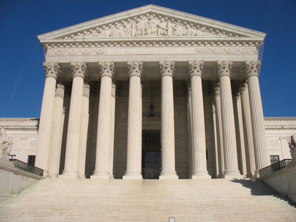 Here is the U.S. Supreme Court Building, an enduring symbol of justice, where pivotal First Amendment cases like Brandenburg v. Ohio (1969) and Tinker v. Des Moines (1969) were decided. These landmark rulings defined the limits of speech intended to incite violence and protected student expression in schools, respectively, illustrating the Courts crucial role in interpreting free speech rights. (Photo Credit: Photo by Mr. Kjetil Ree., CC BY-SA 3.0 , via Wikimedia Commons)