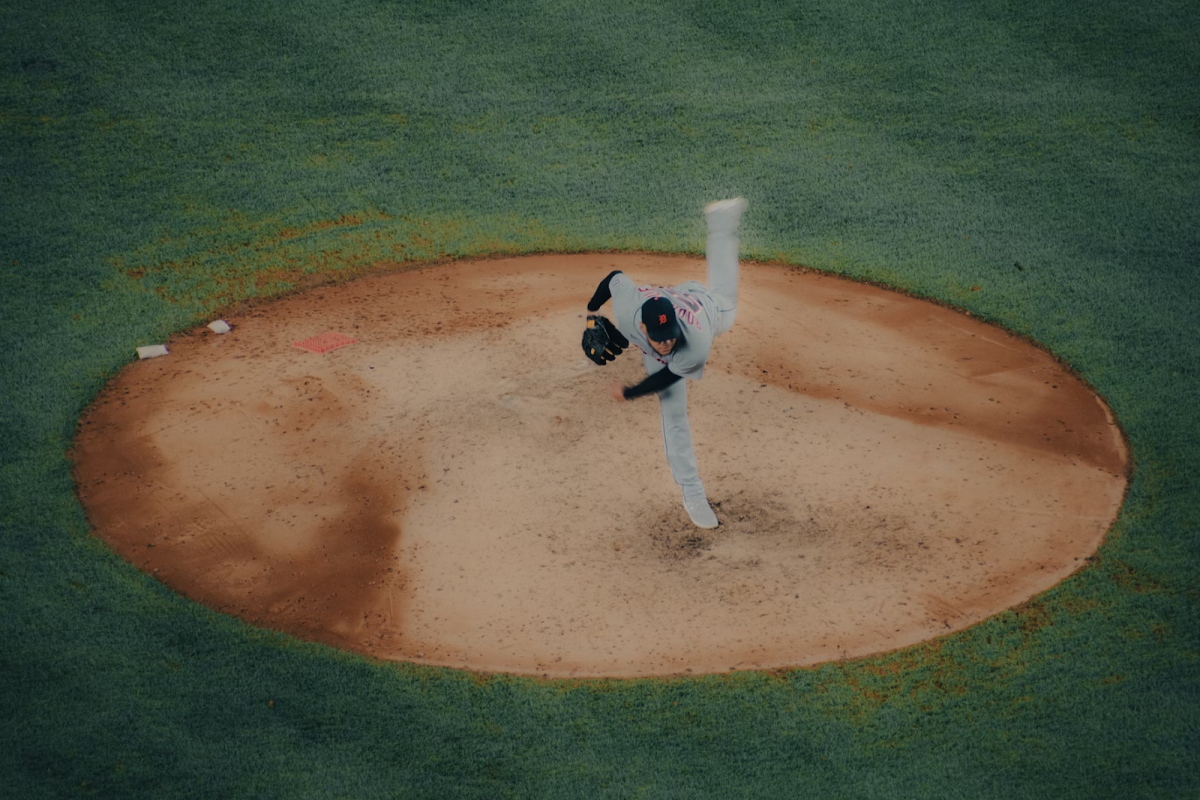 Major league pitcher Eduardo Rodriguez shows the balance and athleticism that it takes to throw a baseball at the highest level. (Photo Credit: Serasena / Unsplash)