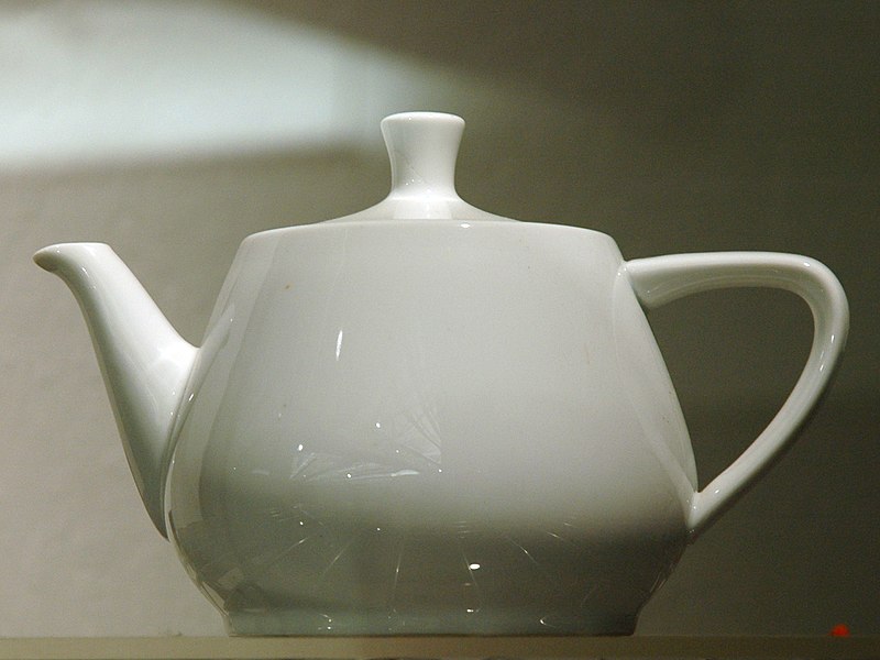 This simple Melitta teapot changed the trajectory of computer graphics. The original teapot is currently on display at the Computer History Museum in Mountain View, California. (Photo Credit: Marshall Astor (http://www.marshallastor.com/), CC BY-SA 2.0 , via Wikimedia Commons)