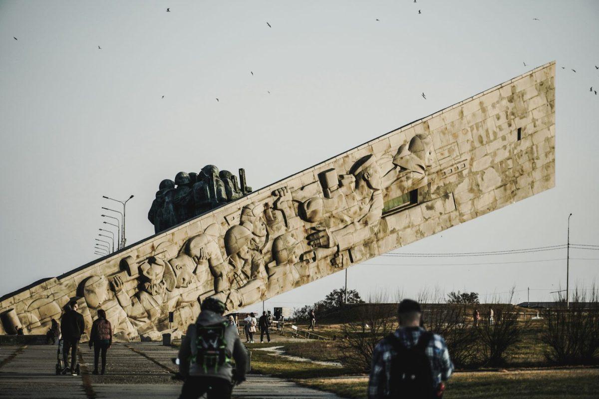 Pictured is the memorial 'Malaya Zemlya' in Novorossiysk, Russia. The memorial was built to highlight Russian triumphs during the Second World War. (Photo Credit: Pavel Neznanov / Unsplash)