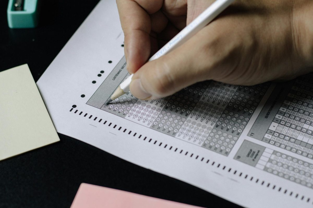 The SAT was first administered in 1926. Almost a century later, the last time that students recorded their SAT answers on a scantron was in December 2023. (Photo Credit: Nguyen Dang Hoang Nhu / Unsplash) 