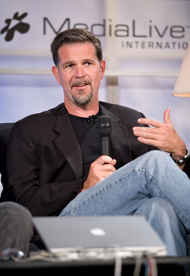 Reed Hastings has globally reshaped and transformed the entertainment industry in terms of how viewers now access and experience content. (Photo Credit:
Creative Commons Attribution 2.0, CC BY 2.0 
https://creativecommons.org/licenses/by/2.0/>, Via Wikimedia Commons)