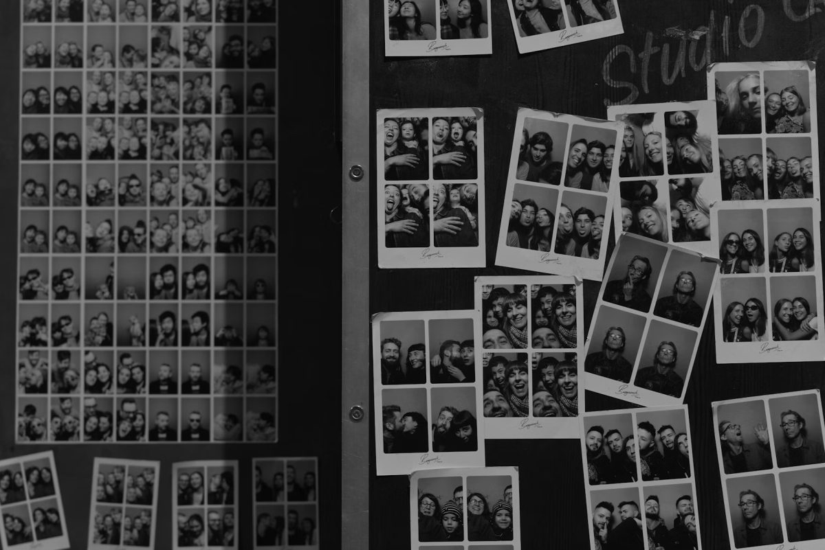 Photostrips can range anywhere from four panels of unique poses to an entire grid. The freedom that comes with the privacy in photobooths are bound to cause some trivial behavior.
(Photo Credit Garvit Nama / Unsplash).
